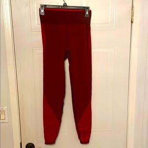 PINK Victoria's Secret Red Leggings